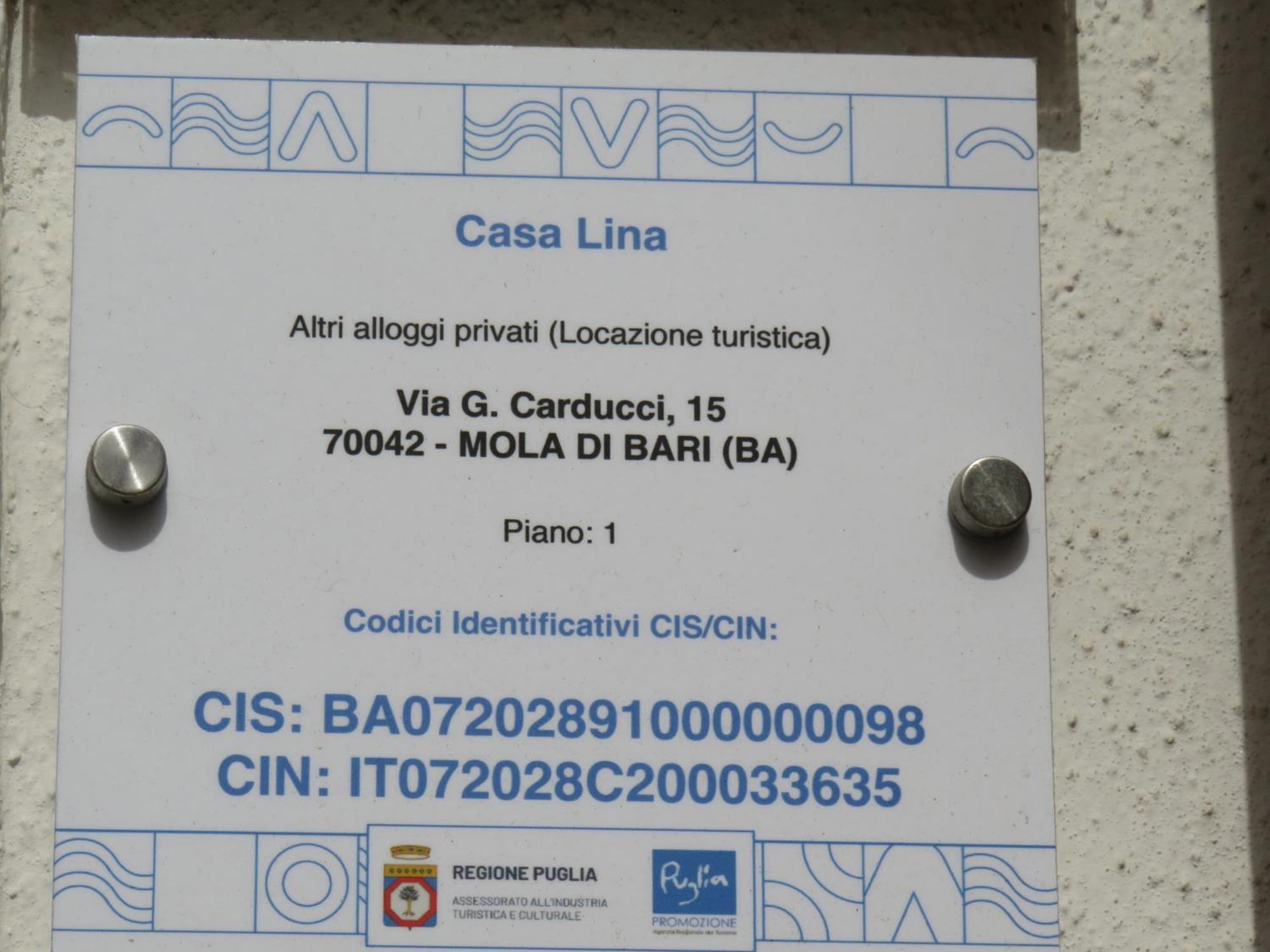 شقة Casa Lina مولا دي باري المظهر الخارجي الصورة